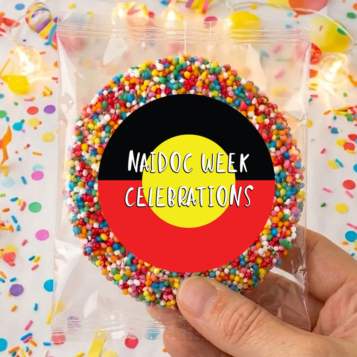Naidoc Aboriginal Flag Personalised Giant Freckles