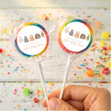 Vintage Baby Clothes Baby Shower Personalised Lollipops