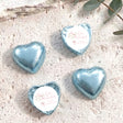 Balloons Bow 100th Birthday Personalised Foil Covered Chocolate Hearts