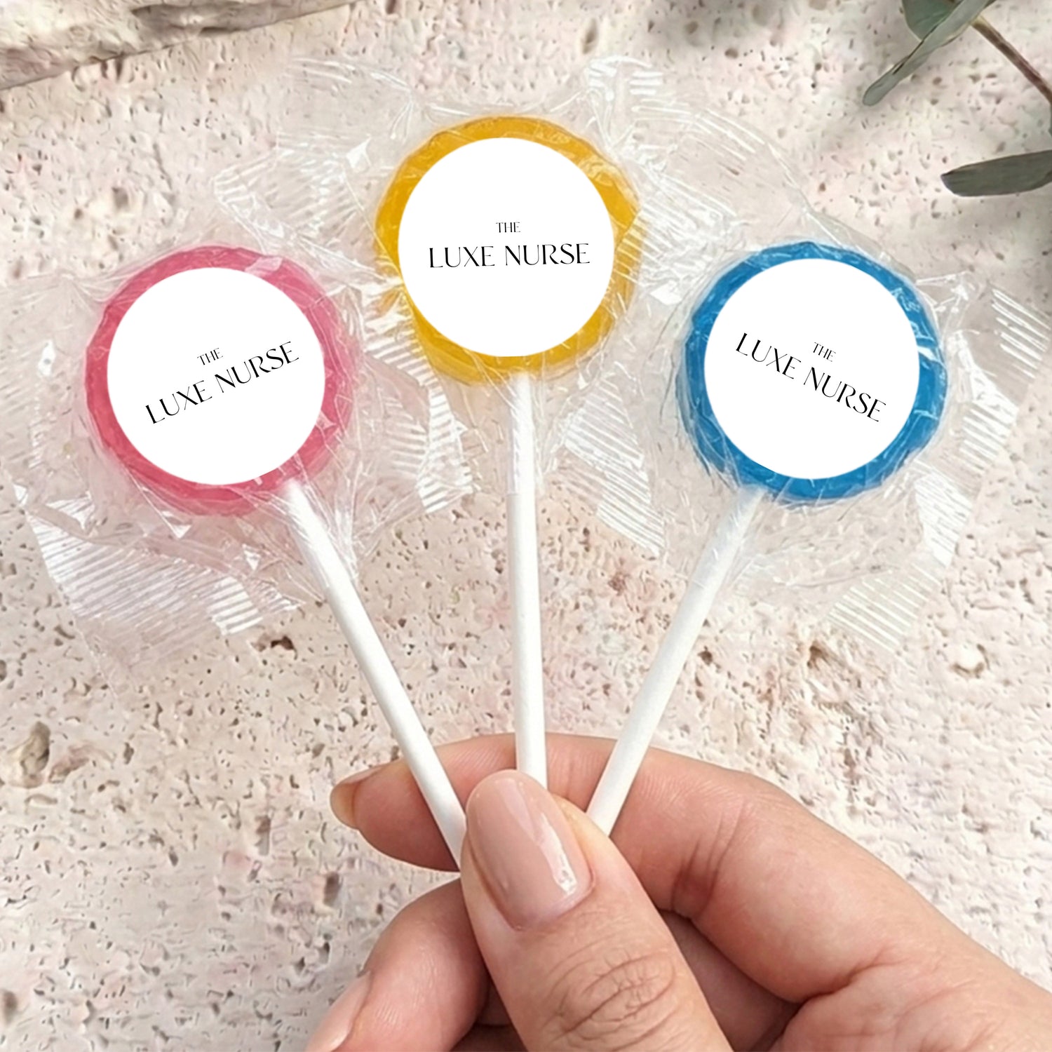 Custom Corporate Mini Lollipops