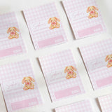 Pink Cute Bunny Baby Shower Chocolate Wrapper DIY Mockup