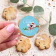 Christmas Koala Personalised Bite Size Choc Chip Cookies