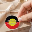 Naidoc Aboriginal Flag Round Printed Labels