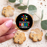 Naidoc Design 1 Personalised Bite Size Choc Chip Cookies