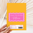 Pink Orange Wavy 70th Birthday Design DIY