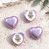 Cheers Beers 60th Birthday Personalised Foil Covered Chocolate Hearts
