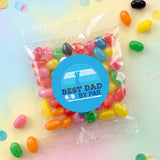 Best Dad By Par Golf Fathers Day Personalised Jelly Bean Bags