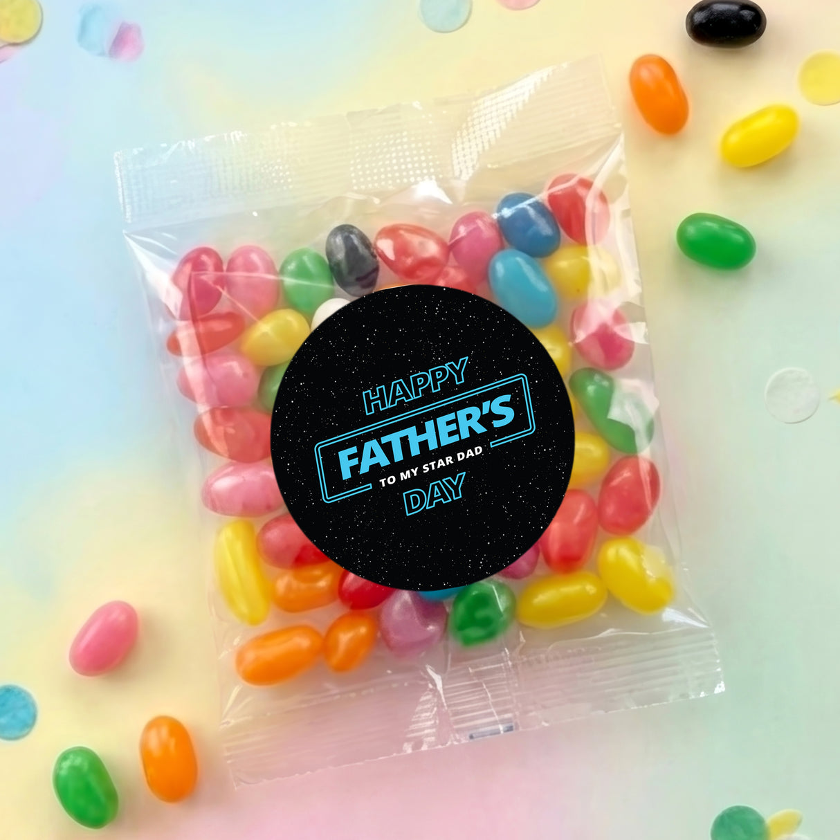 Star Wars Inspired Fathers Day Personalised Jelly Bean Bags