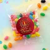Diwali Red Candle Personalised Jelly Bean Bags