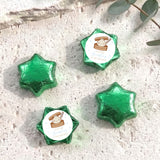 Little Dumpling Blue Personalised Foil Covered Chocolate Stars