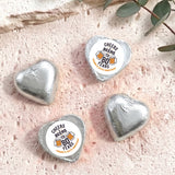 Cheers Beers 80th Birthday Personalised Foil Covered Chocolate Hearts