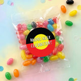 Naidoc Aboriginal Flag Personalised Jelly Bean Bags