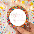 Balloons Bow 60th Birthday Personalised Giant Freckles