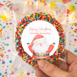 Happy Santa Personalised Giant Freckles