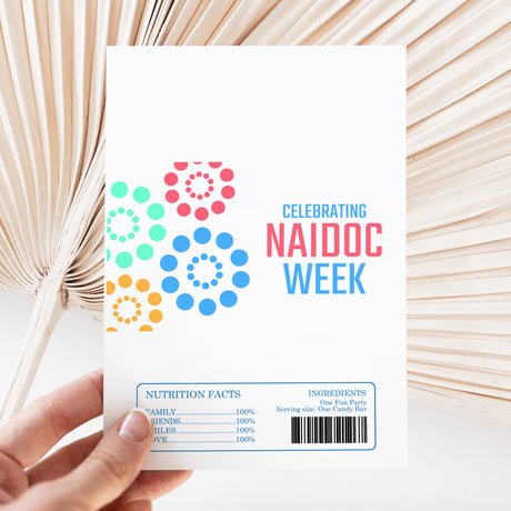 Naidoc Week Chocolate Wrapper 5 DIY
