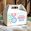 NAIDOC Week Aboriginal Flag Personalised Gable Favour Box