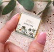 Personalized mini chocolate box with jungle 'A WILD ONE' label
