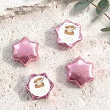 Little Dumpling Gender Neutral Baby Shower Personalised Foil Covered Chocolate Stars