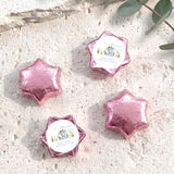 Little Peanut Baby Shower Personalised Foil Covered Chocolate Stars