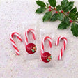 Happy Reindeer Personalised Mini Candy Canes