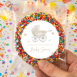 Gender Neutral Pram Baby Shower Personalised Giant Freckles