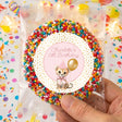 Pink Cheetah Girls Birthday Personalised Giant Freckles