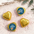 Fun Beers Fathers Day Personalised Foil Covered Chocolate Hearts