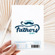 Moustache Fathers Day Chocolate Wrapper DIY