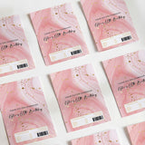 60th Birthday Pink Glitter Marble Design Female DIY Mockup