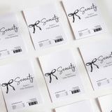 Black Bow 70th Birthday Chocolate Wrapper DIY