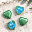 Best Dad By Par Golf Fathers Day Personalised Foil Covered Chocolate Hearts