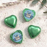 Fathers Day Tools Personalised Foil Covered Chocolate Hearts