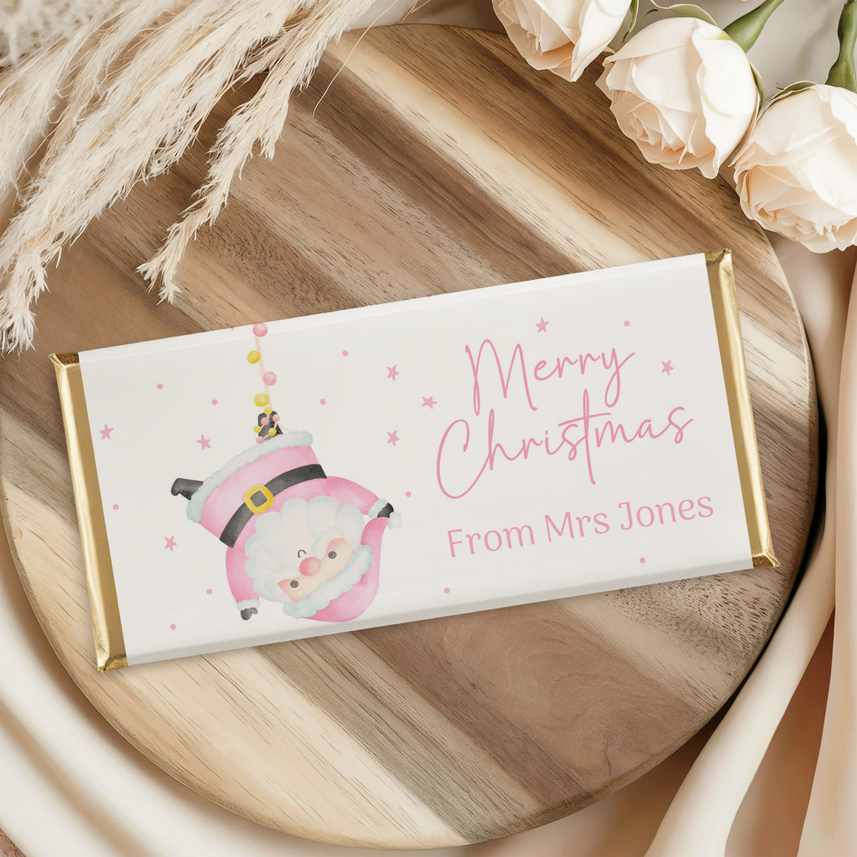 Silly Santa Chocolate Bar