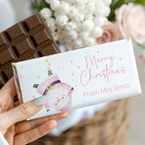 Silly Santa Chocolate Bar