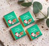 Merry Christmas Characters Personalised Mini Chocolates