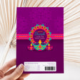 Vibrant Purple Diwali Chocolate Wrapper DIY