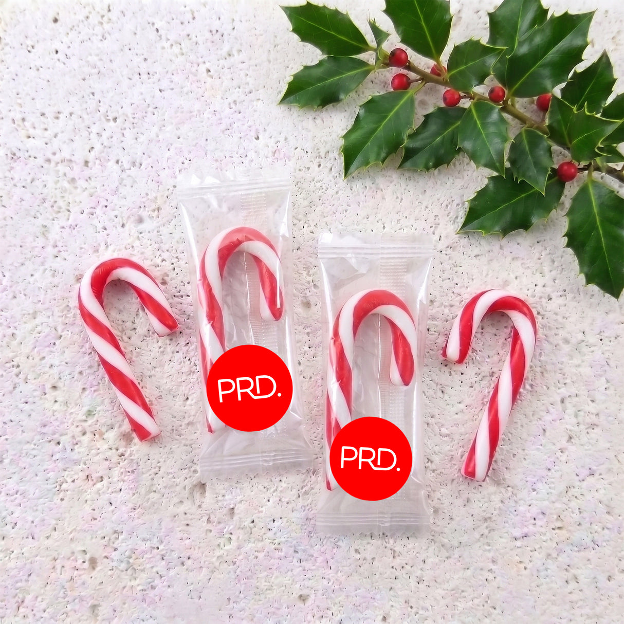 Custom Corporate Mini Candy Canes