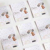 Teddy Bear & Balloons Baby Shower DIY Printed Chocolate Wrappers