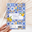 Amalfi Lemons 80th Birthday DIY Printed Chocolate Wrappers