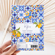 Amalfi Lemons Baby Shower DIY Printed Chocolate Wrappers