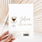 Tini Bit Older Martini DIY Printed Chocolate Wrappers