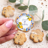Amalfi Lemons 18th Birthday Personalised Bite Size Choc Chip Cookies
