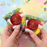 Diwali Red Candle Personalised Party Mix Lolly Bag