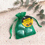 Trucks Diggers Birthday Personalised Organza Bags with Chocolate Hearts