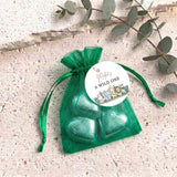 Wild One Personalised Organza Bags with Chocolate Hearts