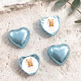 A Little Hunny Baby Shower Personalised Foil Covered Chocolate Hearts