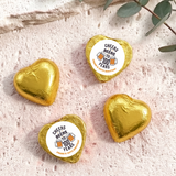 Cheers Beers 100th Birthday Personalised Foil Covered Chocolate Hearts