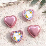 Amalfi Lemons Wedding Personalised Foil Covered Chocolate Hearts