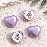 Cheers Beers 100th Birthday Personalised Foil Covered Chocolate Hearts