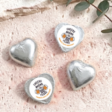 Cheers Beers 100th Birthday Personalised Foil Covered Chocolate Hearts